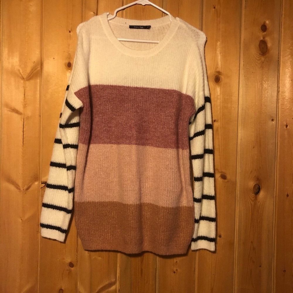 Boutique striped sweater